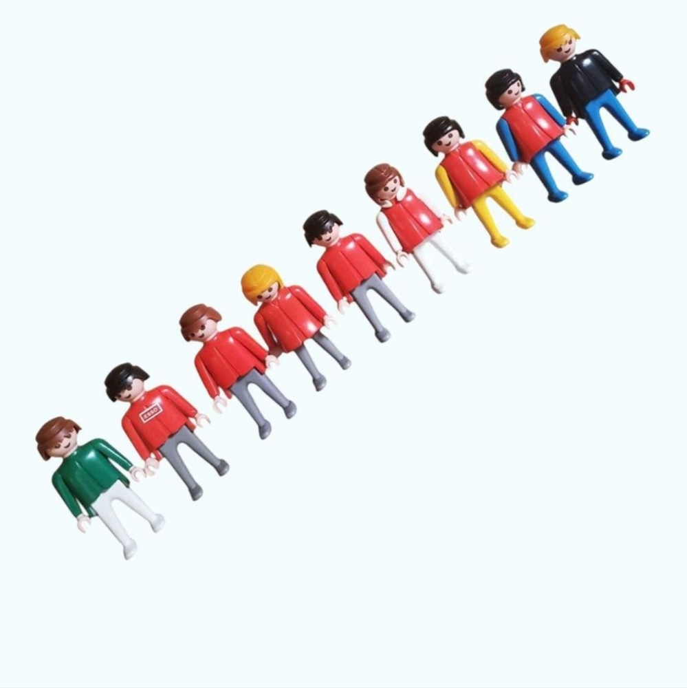 Vintage playmobil figurines lot